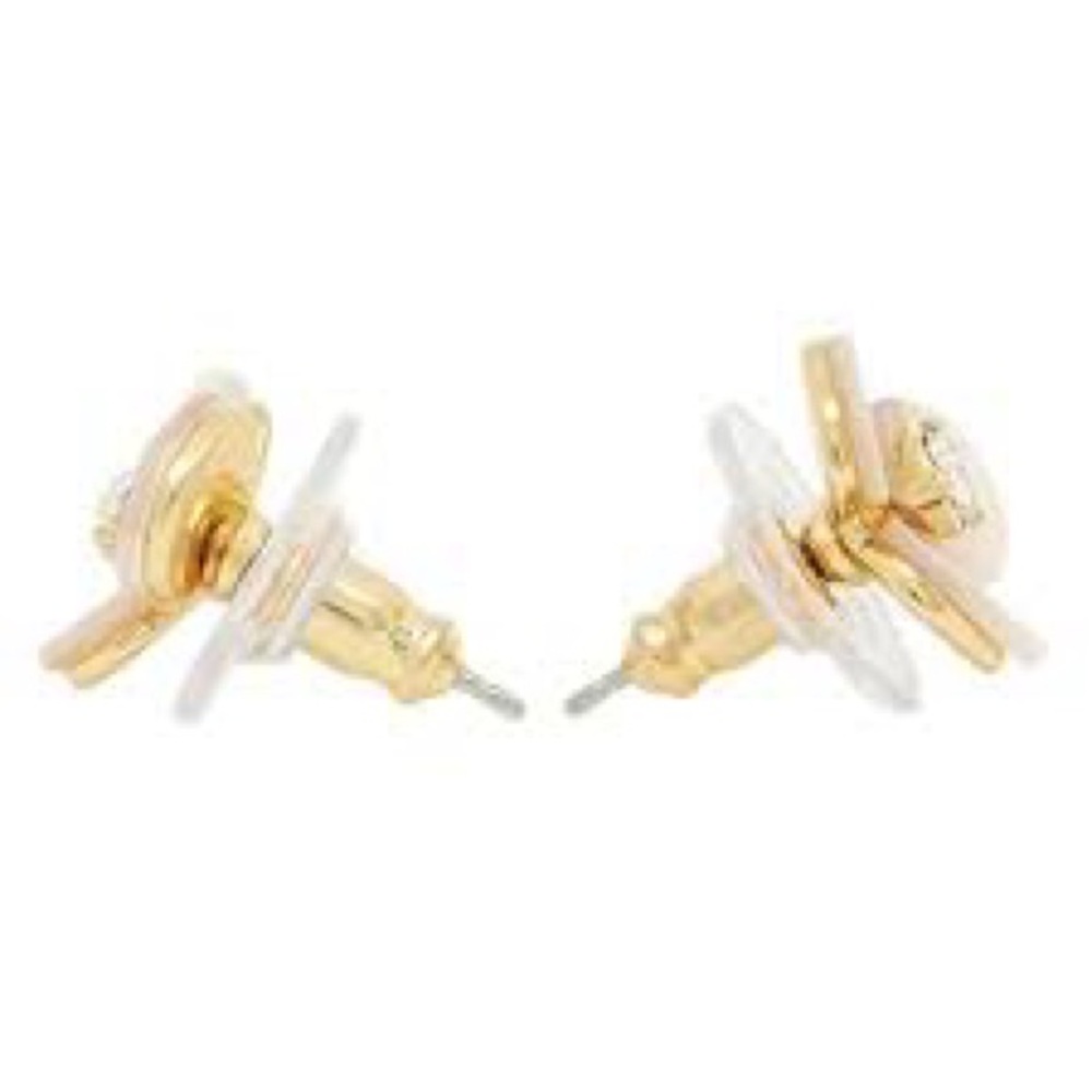 Kate Spade New York ♠️ Small Disco Pansy pearl earrings 🪩 🌺🕺 - Picture 4 of 6
